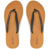 Roxy Teenslipper 'Costas II' zwart