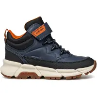 Geox Laarzen 'FLEXYPER PLUS' navy / oranje / zwart