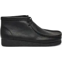 Clarks WallabeeEVO BT Heren Veterschoenen - Leer - Zwart