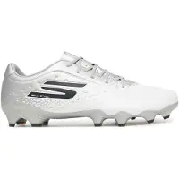 SKECHERS Voetbalschoen 'RAZOR 1.5' grijs / zwart / wit