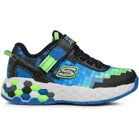SKECHERS Mega Craft 2.0 Sneakers zwart Textiel Maat 34