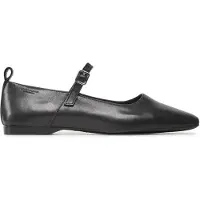 Vagabond SHOEMAKERS Ballerina met riempjes 'Delia' zwart