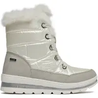 Caprice Snowboots rookgrijs / wit