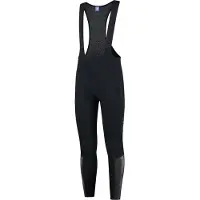 Rogelli Essential HI VIS Fietsbroek Heren - Bretels - Zwart - XXL