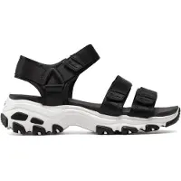 SKECHERS Wandelsandalen zwart / wit