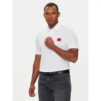HUGO Shirt 'Dereso' rood / zwart / wit