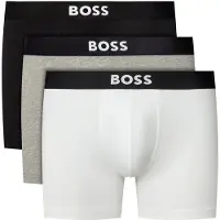 BOSS Boxershorts grijs / zwart / wit