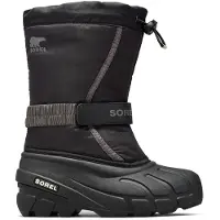 Sorel YOUTH FLURRY BOOT Unisex Snowboots - Black, City Grey