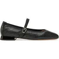 Caprice Ballerina met riempjes zwart