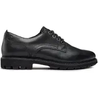 Clarks Veterschoen 'Batcombe' zwart