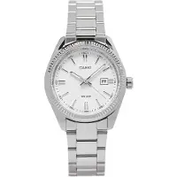 Casio LTP 1302PD 7A1VEG Dames horloge zilver - 30 mm
