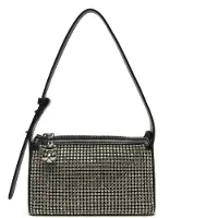 Tous Dames Zilveren Feesthandtas zwart (OSFA), Casual, Polyurethaan 2002019255