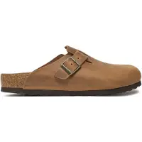 Birkenstock Muiltjes 'Boston Leoi' cognac