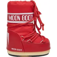 Moon Boot - Après-skischoenen - Icon Nylon Red voor Unisex - Maat 23-26