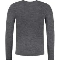 Rogelli Merino Dames en Heren Ondershirt Wielrennen - Lange Mouw - Grijs