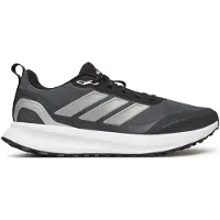 Adidas Loopschoen 'Runfalcon 5' stone grey / zwart / zilver