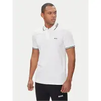 BOSS Shirt 'Paul' zwart / wit