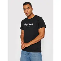 Pepe Jeans Shirt 'Eggo' blauw / zwart / wit