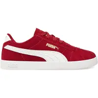 Puma Club II sneakers donkerrood/wit Jongens/Meisjes Suede Meerkleurig - maat 35.5