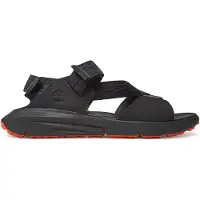 Timberland Heren Sandalen met achterband Motion Dune zwart (44), Plat, Klittenband, Casual TB0A6DPPETY1