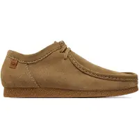 Clarks Clarksvoor mannen. 26159434 Leren schoenen Shacre II Run bruin (44), Leer, Plat, Veters, Casual