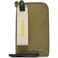 Desigual Smartphonehoesje 'Priori' geel / olijfgroen