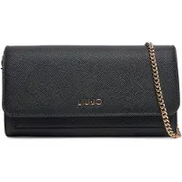 Liu Jo Portemonnee Caliwen Bifold Wallet Nero Zwart