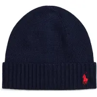 Ralph Lauren Mütze - Wolle - Navy - - 40 cm - Mützen