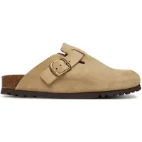 Scholl Klomp Women Fae Suede Sp Beige-Schoenmaat 36