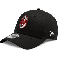 New Era Pet 'Core 9FORTY AC Milan Cap' zwart