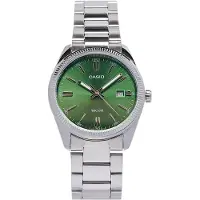Casio Analoog horloge 'Sportiv' donkergroen / zilver / wit