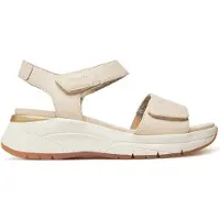 Tamaris Comfort Sandalen beige Leer Maat 40
