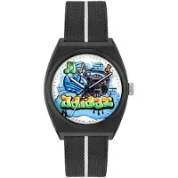 Adidas Analoog horloge 'Project Two' hemelsblauw / groen / zwart / wit