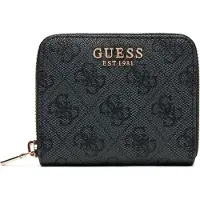 GUESS Portemonnee 'Laurel II' grafiet / zwart
