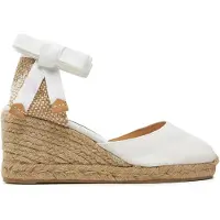 Castañer Espadrilles 'Carina' wit