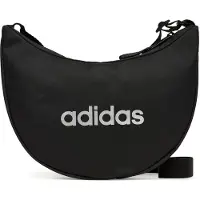 Adidas Sporttas 'Linear Essentials' zwart / zilver