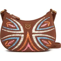 Pinko Schoudertas bruin