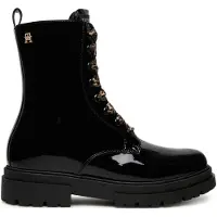 Tommy Hilfiger Meisjes Boots 34026 - Zwart - Maat 36