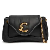 Coccinelle Handtas 'C-Me Fluffy 22x12x9 cm' zwart