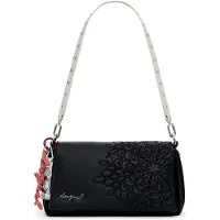 Desigual Schoudertas pink / zwart