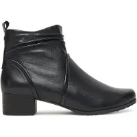 Caprice Enkellaarsjes zwart