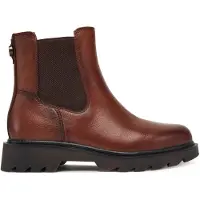 Tamaris Chelsea boots kastanjebruin