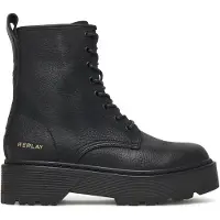 Replay Footwear Veterlaarsjes zwart