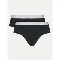 Sloggi men GO ABC 2.0 Brief 2P Heren Onderbroek - Zwart - Maat M