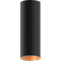 Calex LED Wandlamp Florence - Ovaal - LED Up & Down - Verstelbare Stralingshoek - 8W - Tuinverlichting - Modern Design - Warm Wit Licht - Voor Binnen en Buiten - Zwart