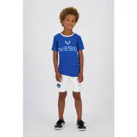 Messi T-shirt blauw Jongens Katoen Ronde hals Logo - maat 164