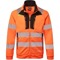 Portwest DX4 Hi-Vis Sweatshirt met rits DX477