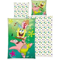 Spongebob Squarepants Beddengoed - Spongebob - Patrick - Gary - voor Geen - meerkleurig - Maat Standard
