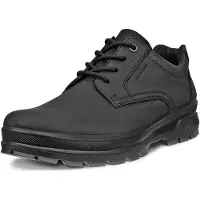 Ecco Rugged Track heren veterschoen - Zwart zwart - Maat 42