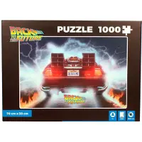 SD Toys Puzzel - DeLorean - OUTATIME - 1000 stukjes - voor Geen - standaard - Maat Standard